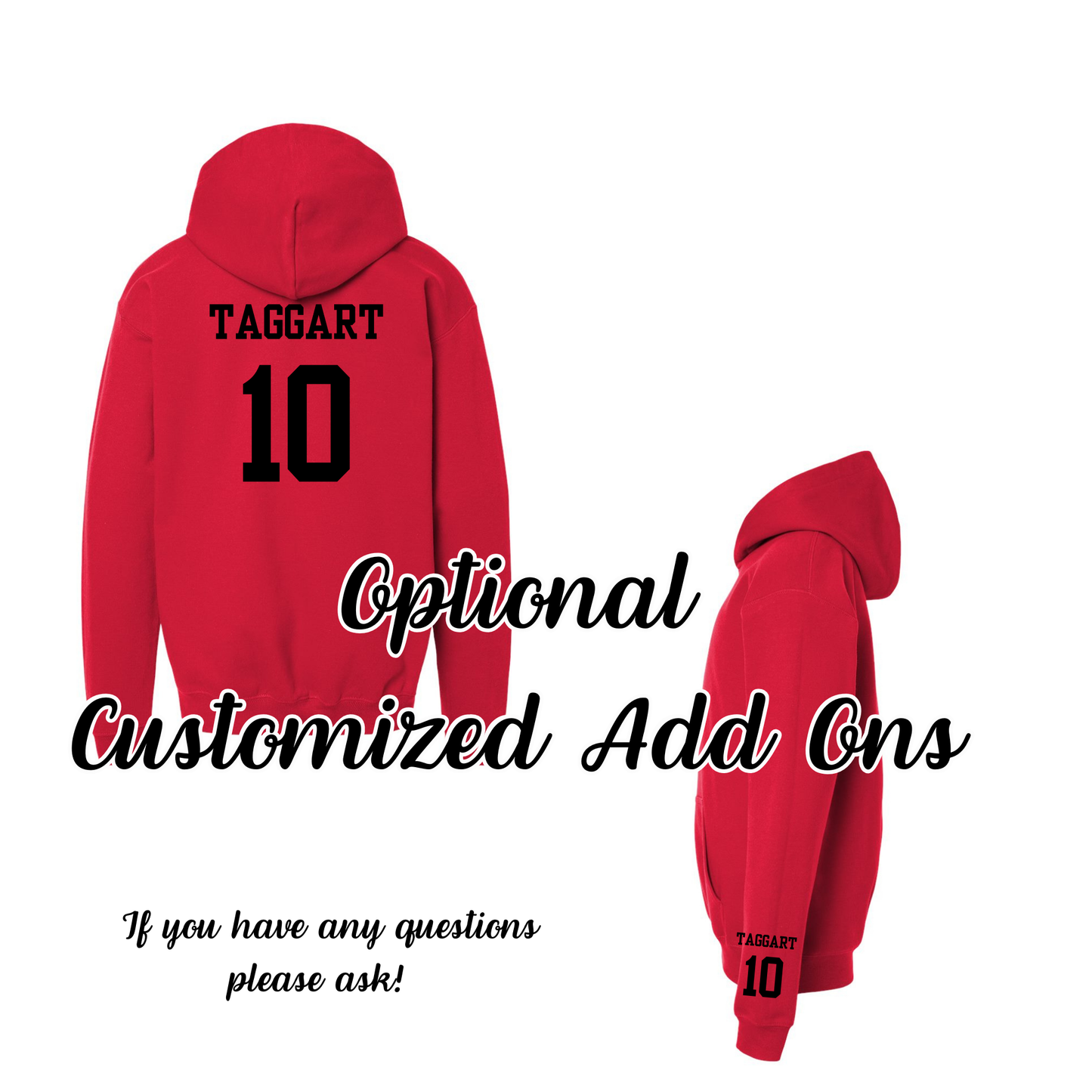 Custom Cottontown Soccer Bow Game Day Sweatshirt