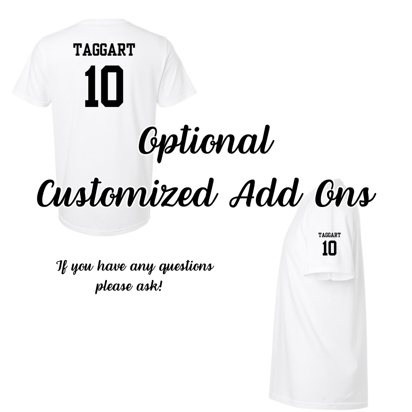 Custom Cottontown Soccer Bow Game Day Tee