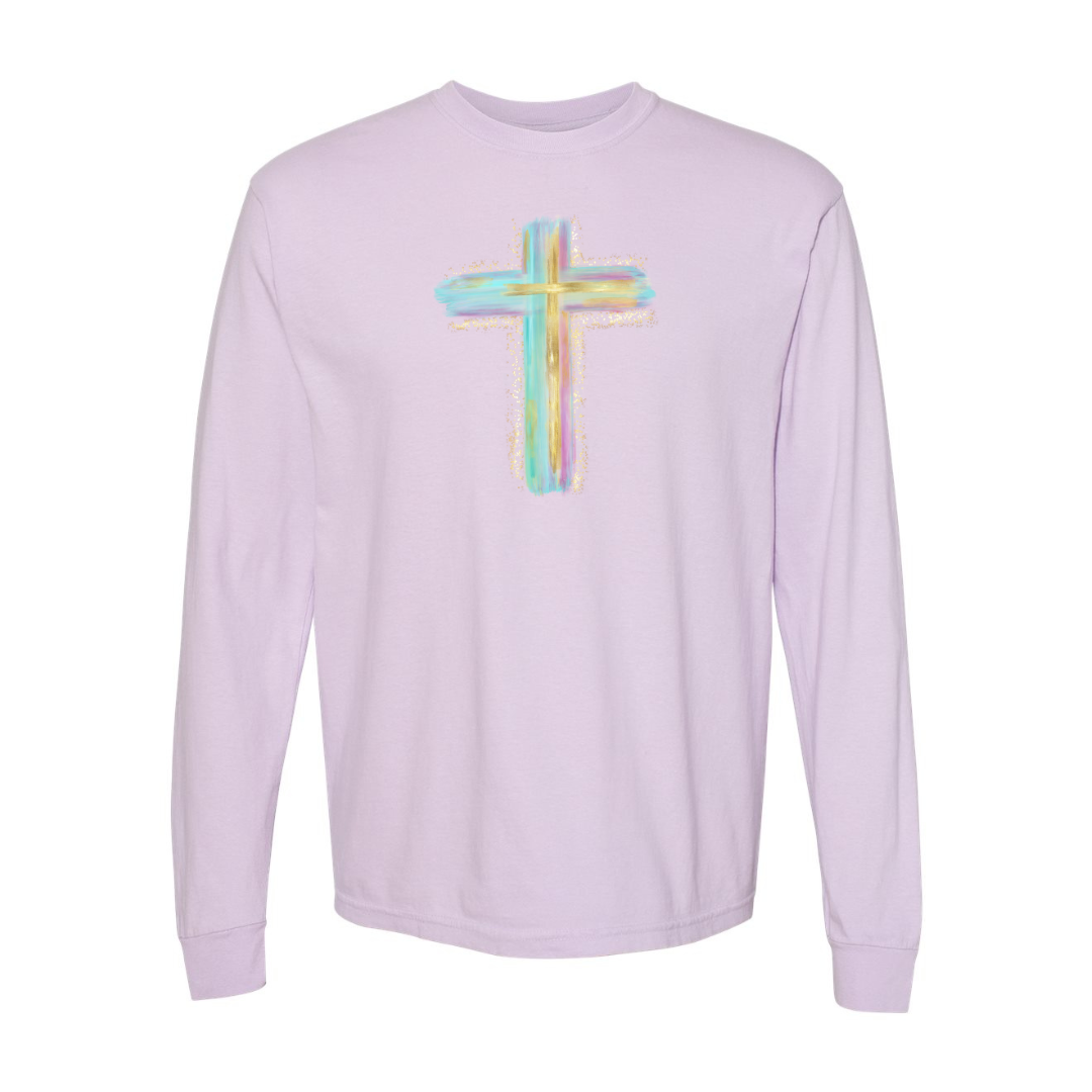 Watercolor Cross Tees