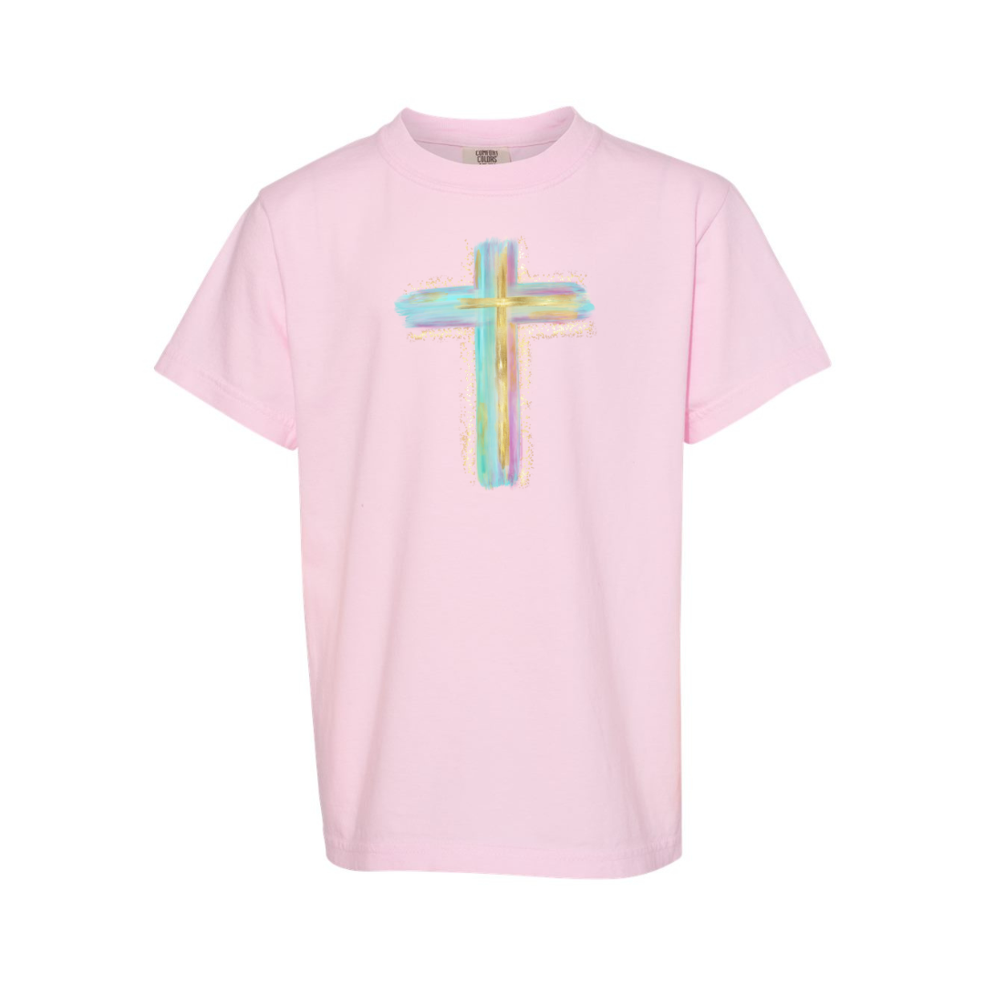 Watercolor Cross Tees
