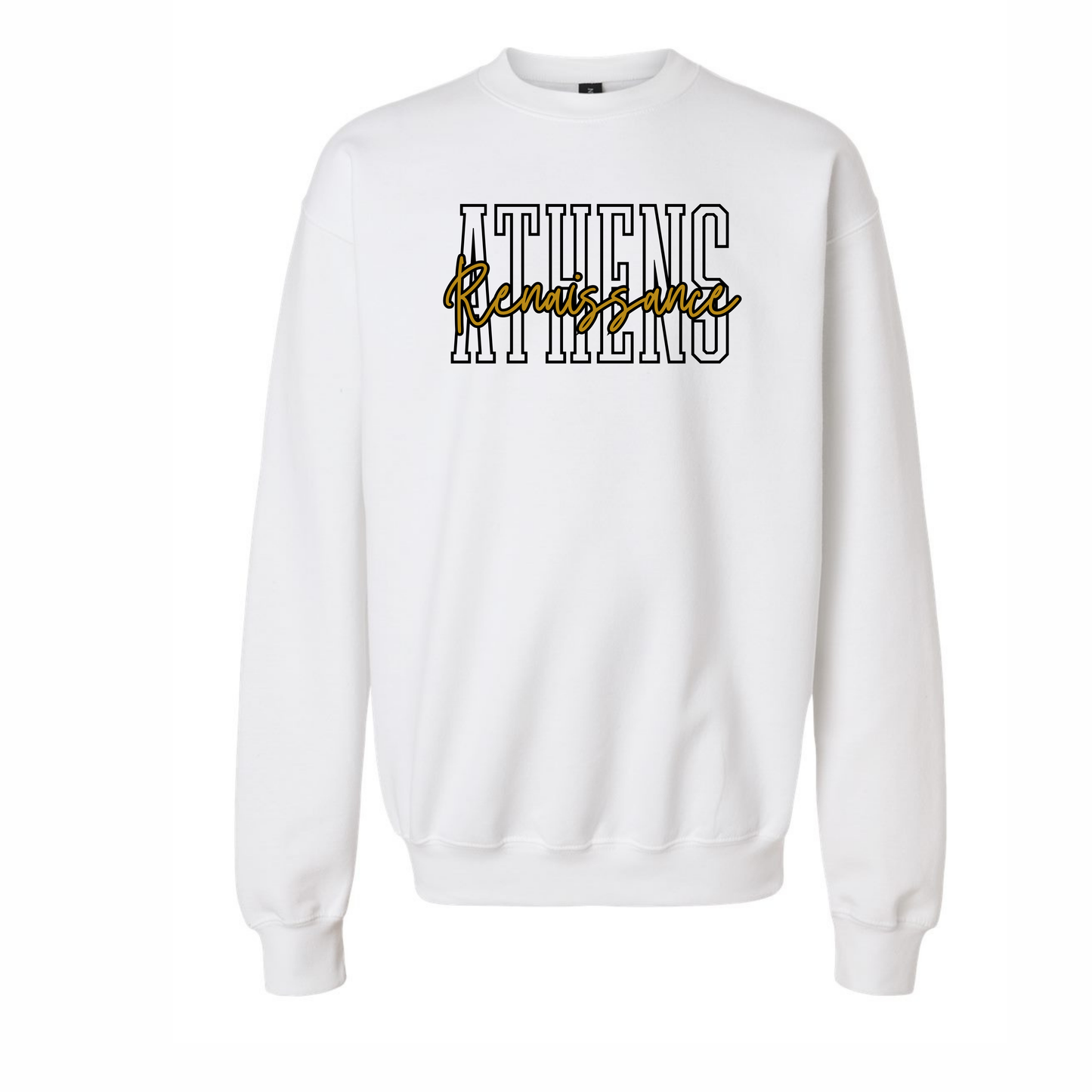 Athens Renaissance Fundraiser Sweatshirt White