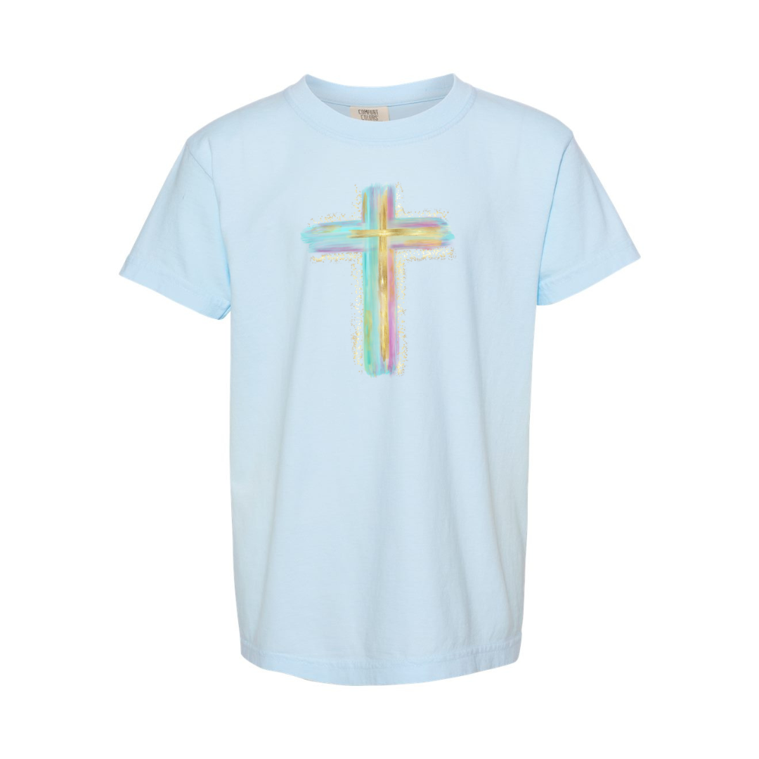 Watercolor Cross Tees