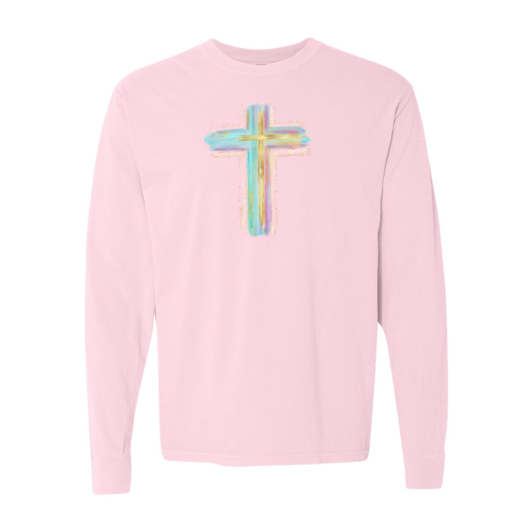Watercolor Cross Tees