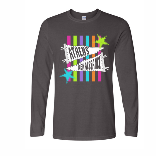 Athens Renaissance Fundraiser Long Sleeve Charcoal