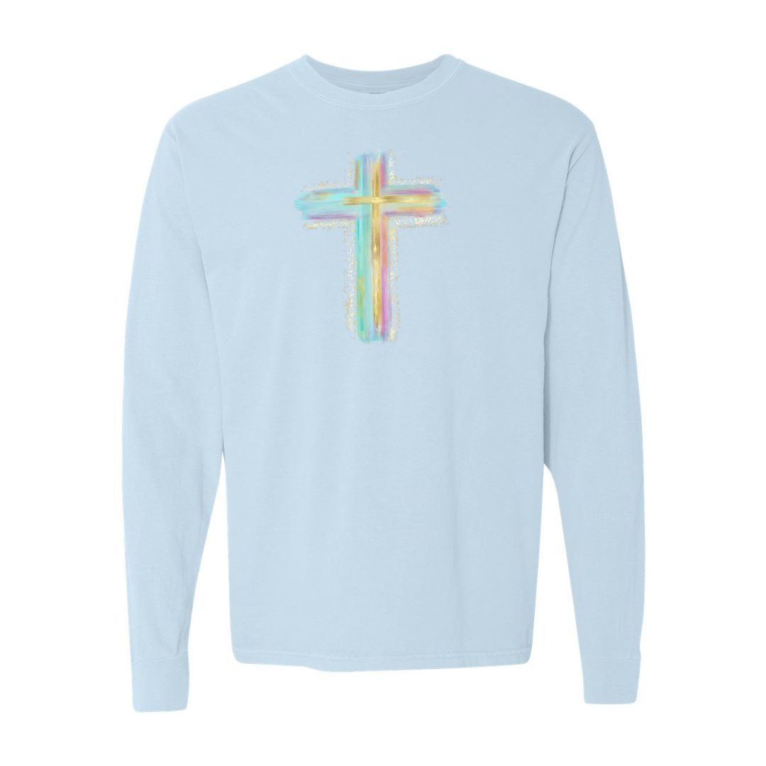 Watercolor Cross Tees