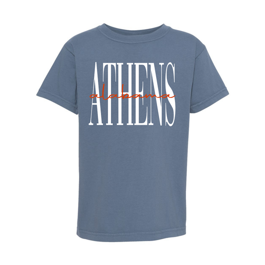 Simple Athens Alabama USA tee
