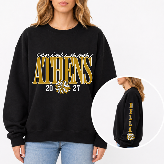 Senior Cheer Mom Sweatshirt