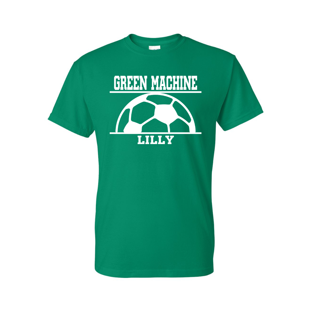 Green Machine with Name