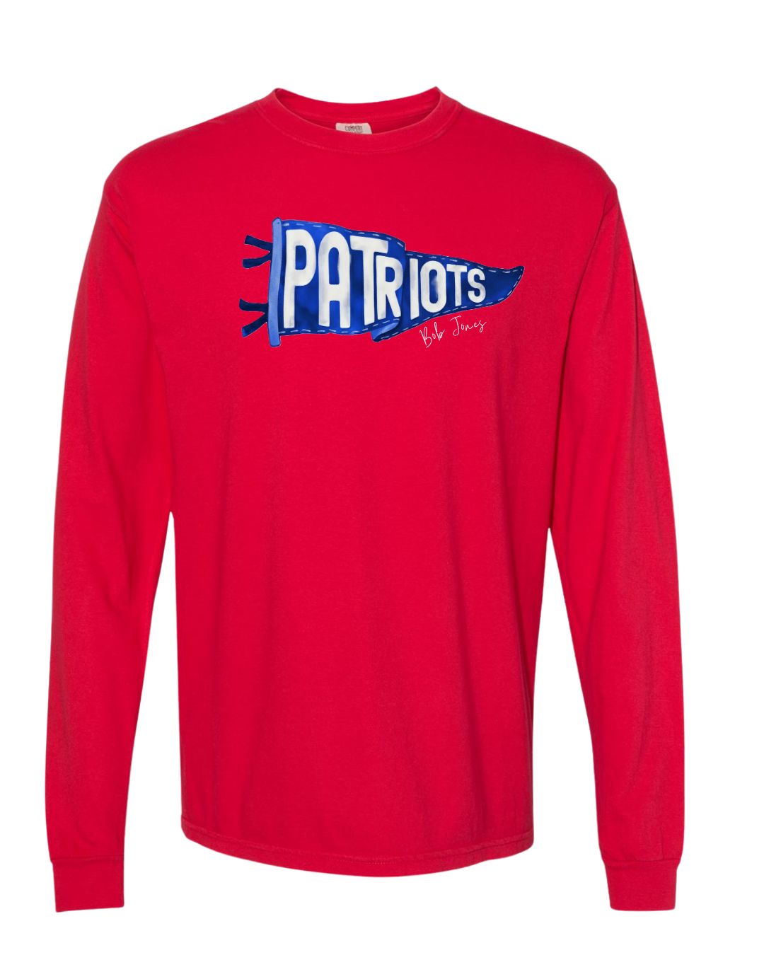 Patriots Pennant Design Long Sleeve