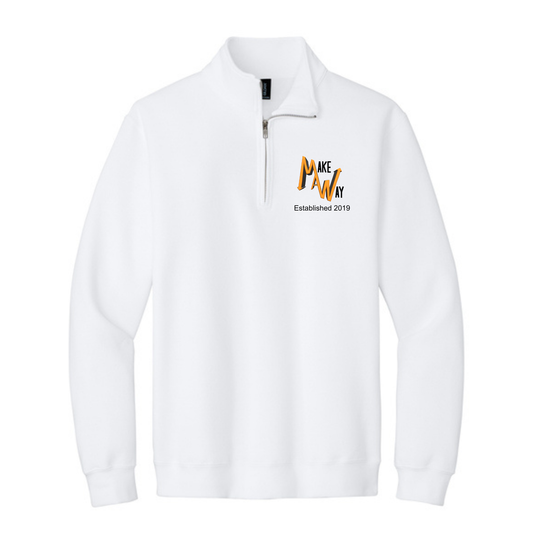 Make A Way Embroidered 1/4 zip