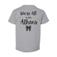 We're All in for Athens Bow Tee