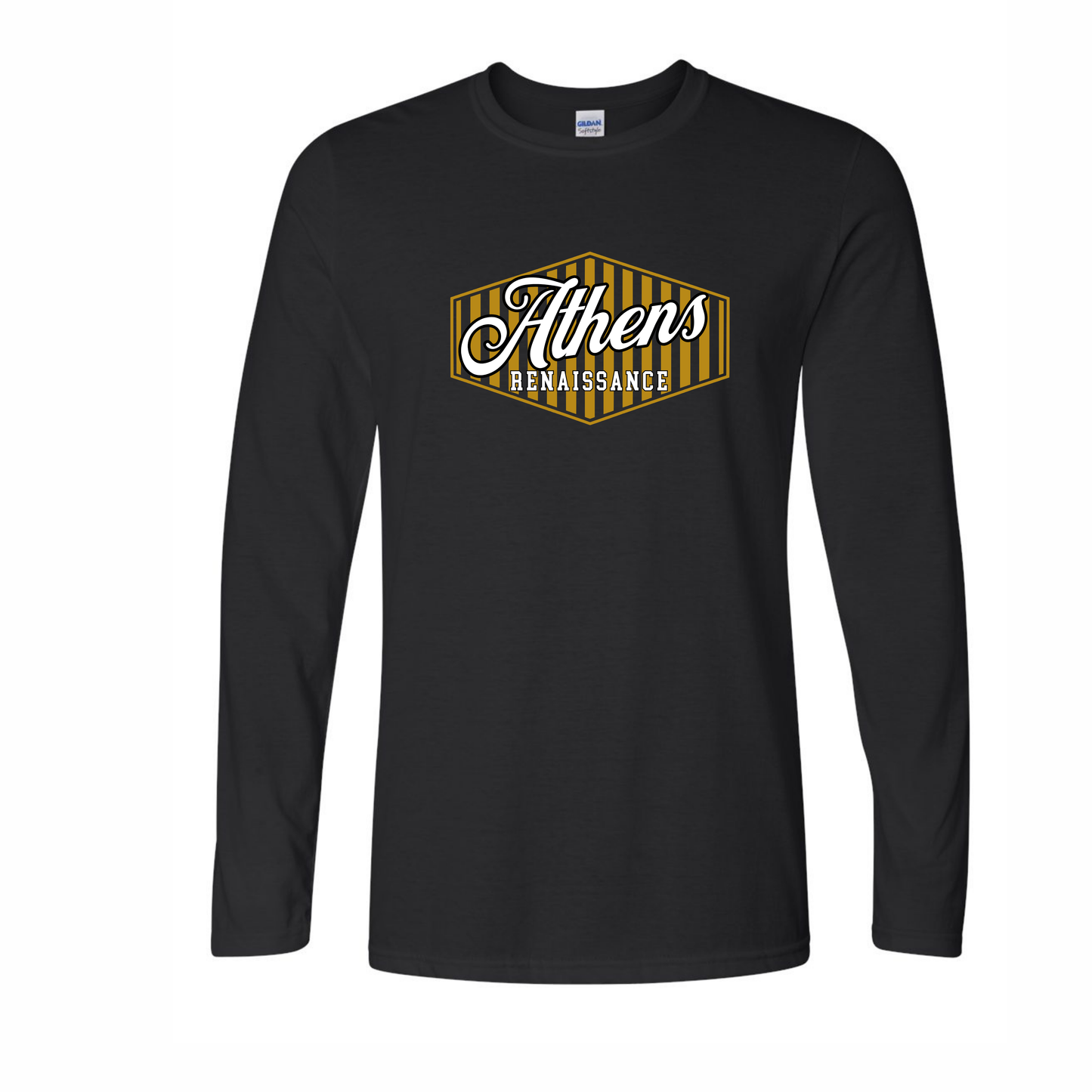 Athens Renaissance Fundraiser Long Sleeve Tee Black