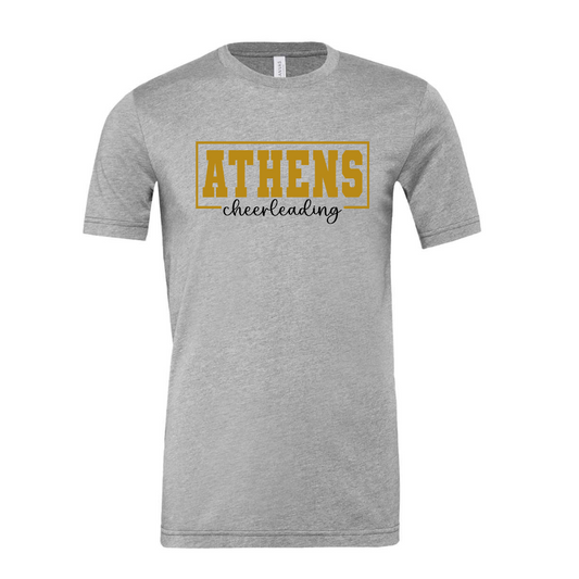 Custom Order Athens Cheer- Varsity - Athens Cheerleading Gray