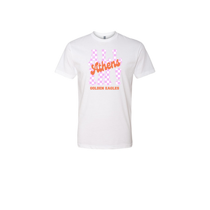 Custom Order Athens Cheer - JV - All In White Tee