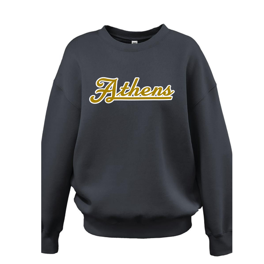 Womens Oversized Crew