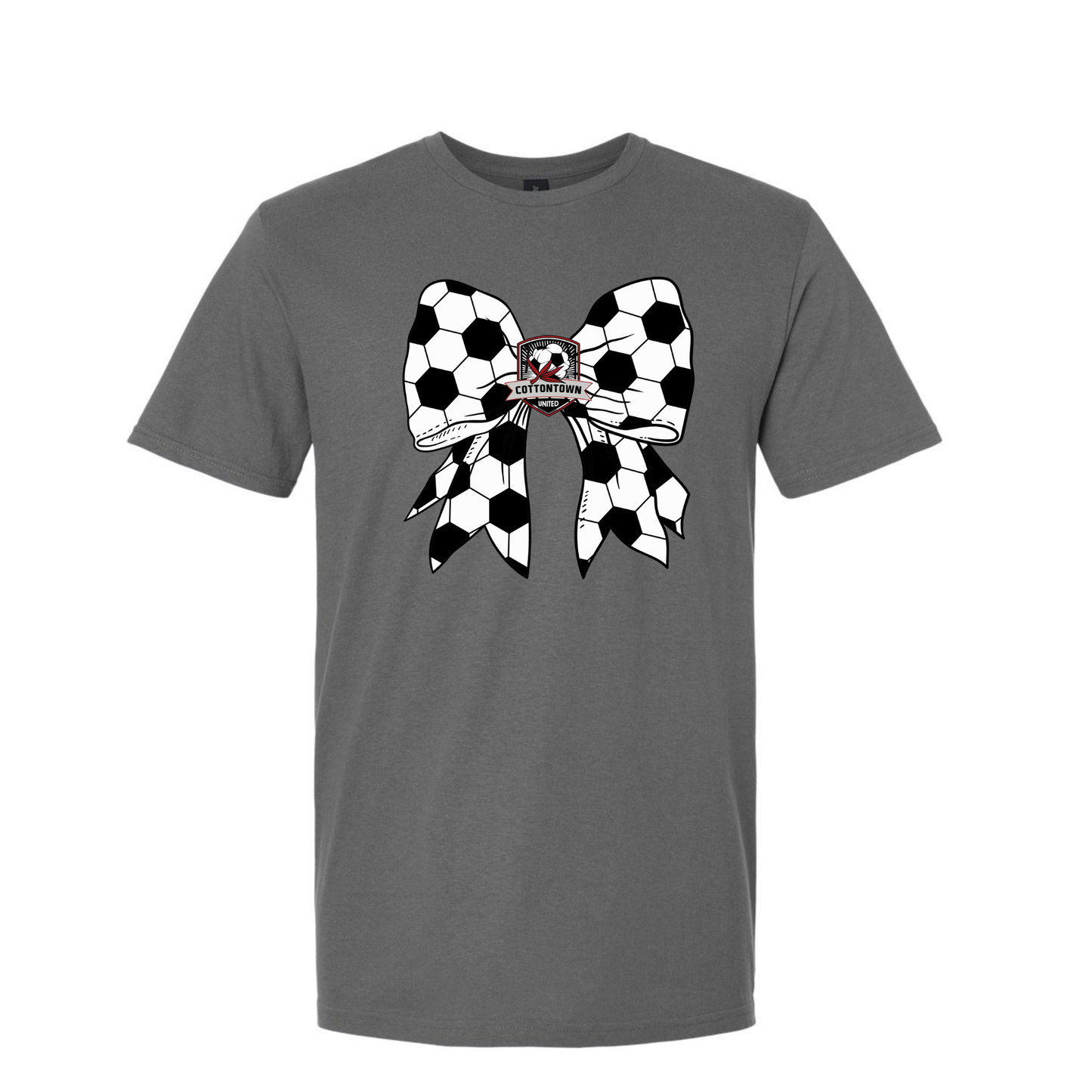 Custom Cottontown Soccer Bow Tee