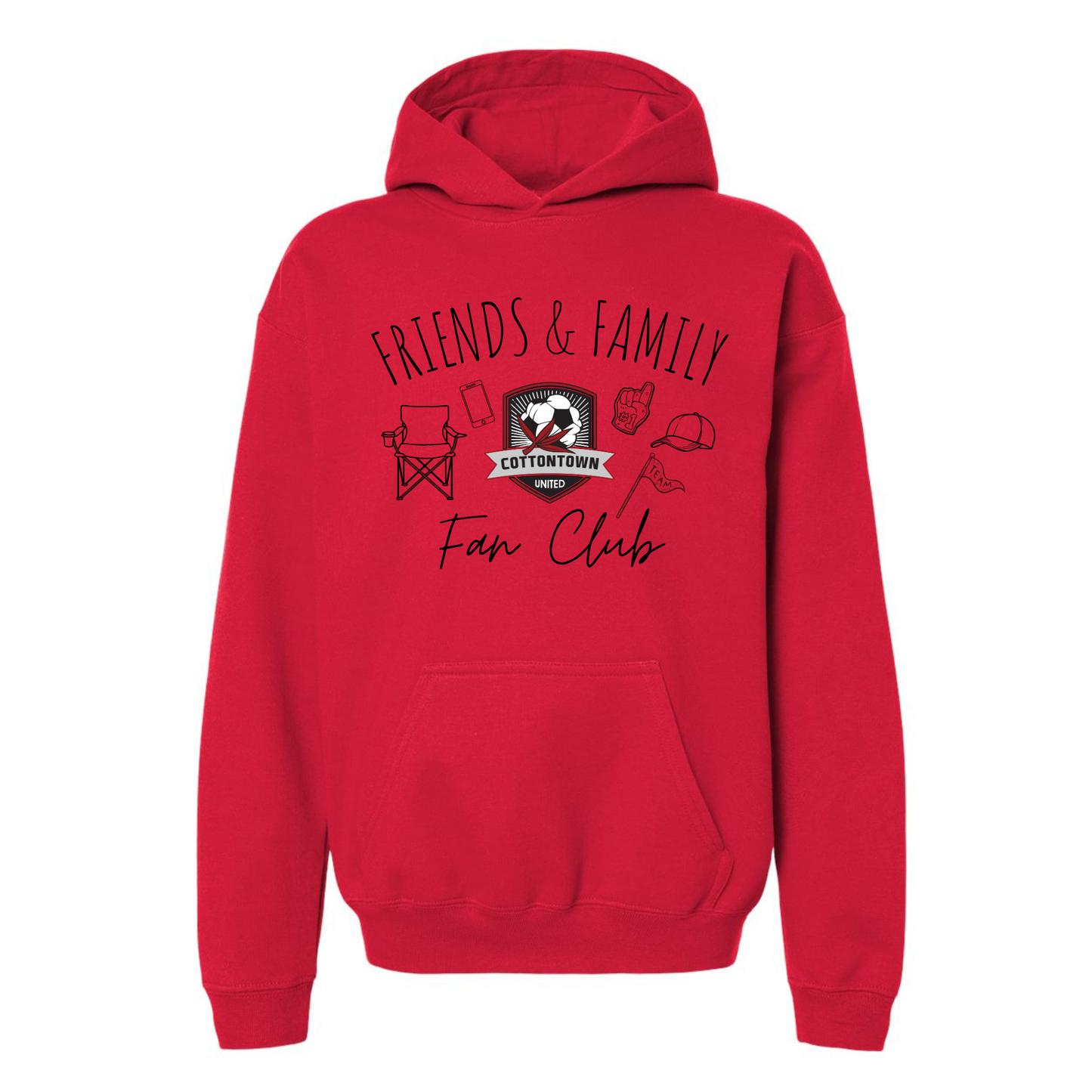 Custom Cottontown Friends And Family Sweatshirt