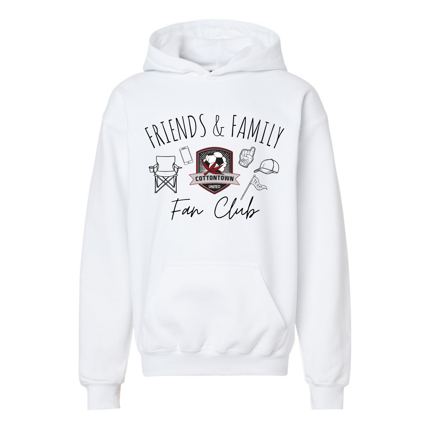 Custom Cottontown Friends And Family Sweatshirt