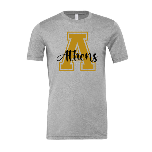 Custom Order Athens Cheer- Varsity - Gray A Athens