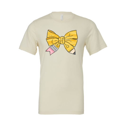 Pencil Bow Tee