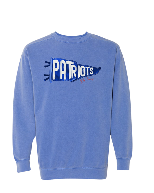 Patriots Pennant Design Sweatshirt