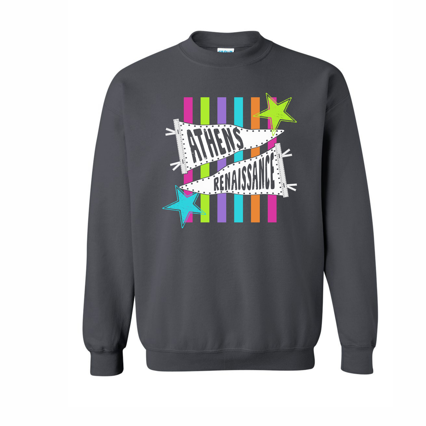 Athens Renaissance Fundraiser Sweatshirt Charcoal