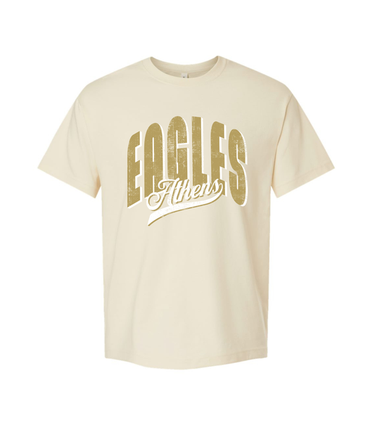 Natural Eagles Distressed tee
