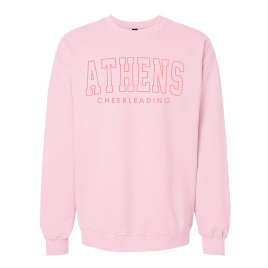 Custom Order Athens High Cheer- Pink Pullover
