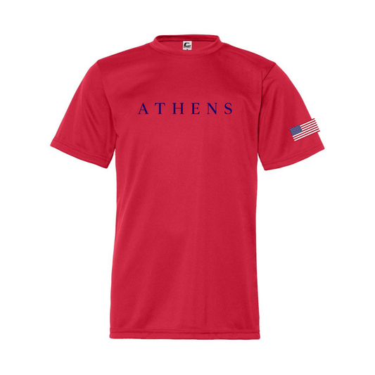 Athens Red and Navy