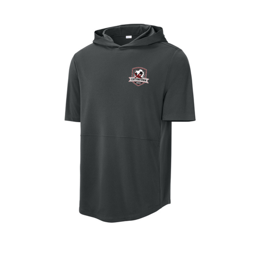 Cottontown Sport-Tek® Club Short Sleeve Hoodie