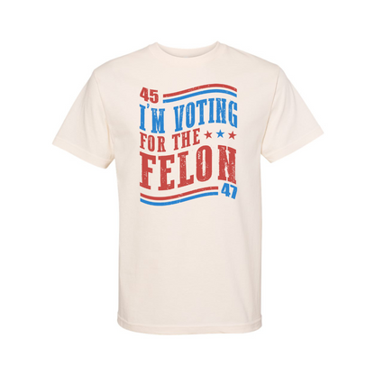 45 I'm Voting for the Felon 47