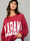 Preorder Alabama corded oversized pullover