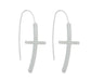 Fishhook earrings
