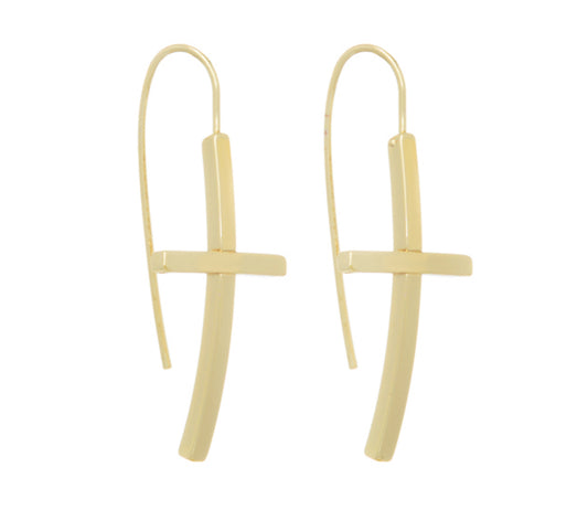 Fishhook earrings
