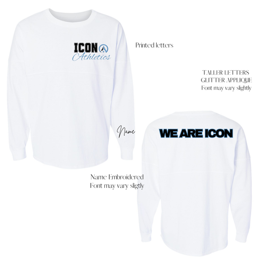 Custom Order- Icon Game Day Long Sleeve Tee