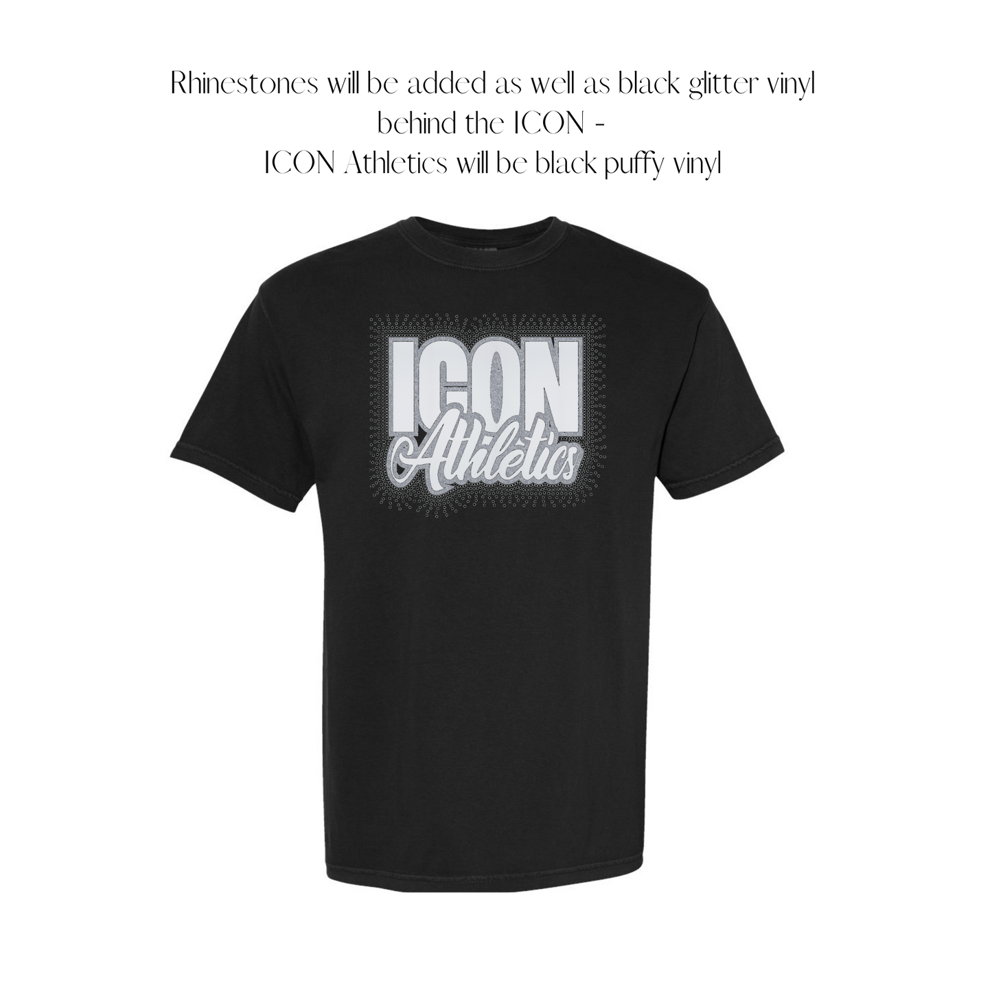 Custom Order- Icon Rhinestone Tee