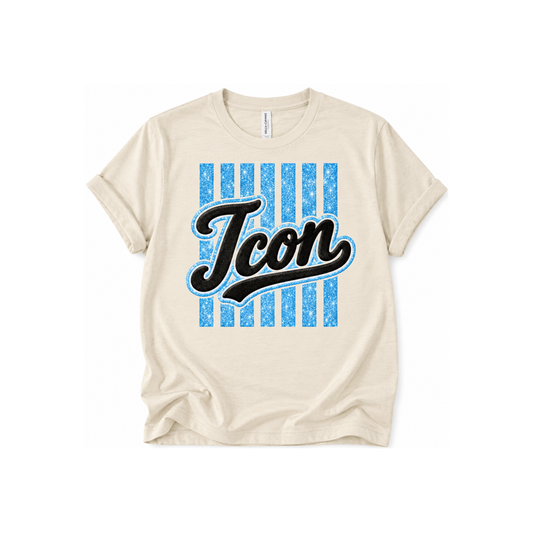 Custom Order- Icon Stripe Tee