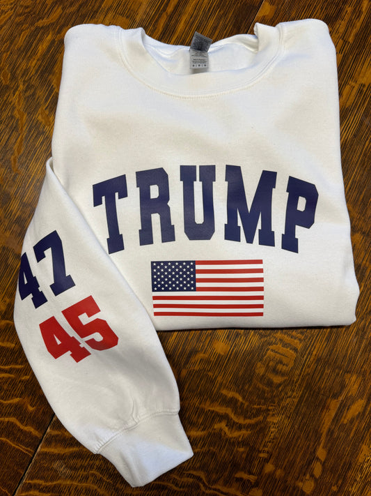 🇺🇸 Trump 45 ❤️ 47 pullover