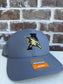 Gray Embroidered Richardson Hat