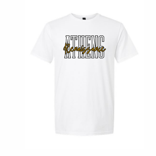 Athens Renaissance Fundraiser Tee White