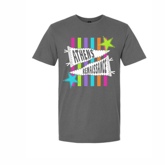 Athens Renaissance Fundraiser Tee Charcoal