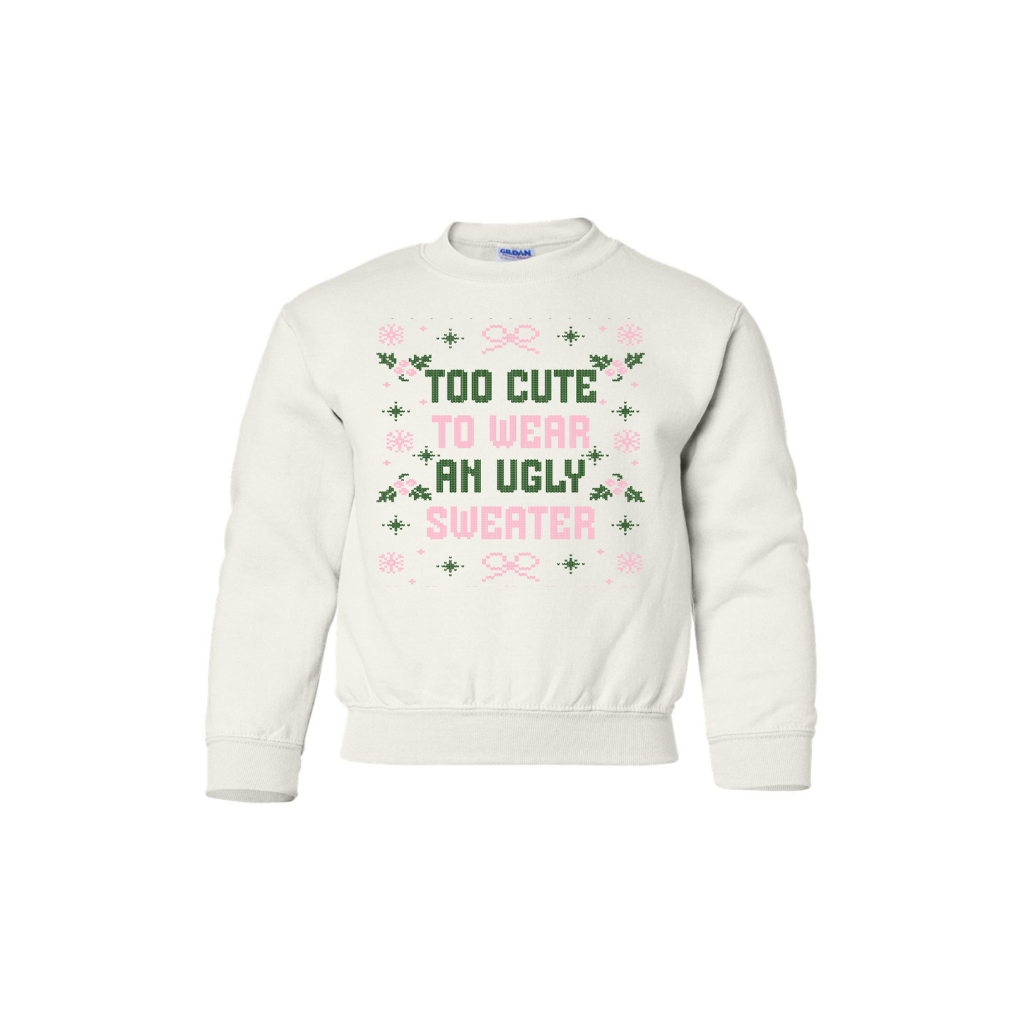 Too Cute To Wear an Ugly Sweater