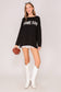 Game Day" Graphic Knit Sweater